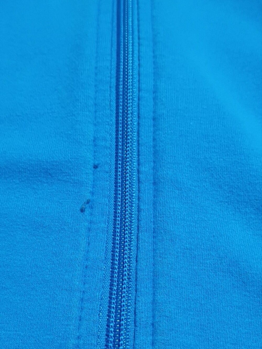 Danskin Now Royal Blue Hoodie with Teal Trim - Picture 3 of 6